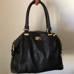 Michael Kors Black Leather Bag